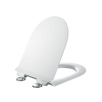 Chine Slow-end Toilet Seats Slim Adjustable Plastic Soft End Bathroom Toilet Lid Cover Movable Modern Toilet Bowl Seat Cover à vendre