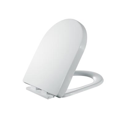 Κίνα Slow-end Toilet Seats China Family Modern Plastic Soft Narrow Bathroom Sanitary Toilet Seat Cover προς πώληση