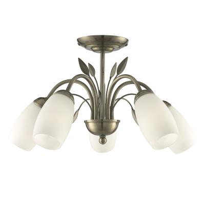 China Surface mounted retro European stylish creative industrial ceiling light for sale