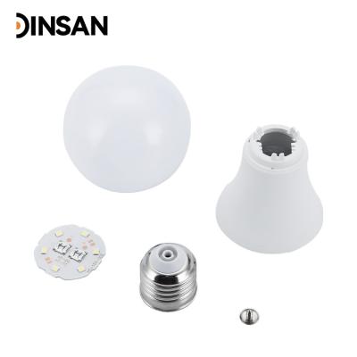 China Indoor Factory Wholesale Cheap LED Bulb Plastic Spare Part 12W Led Bulb Skd for sale