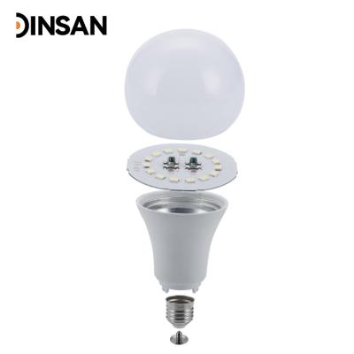 China Indoor residential led bulb lamps 12W e27 b22 holder bulb light raw material for sale