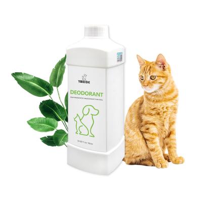 China Viable Custom Private Label Natural Pet Odor Eliminator Pet Smell Spray Cat Dog Pet Deodorant for sale