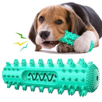 China Viable Explosive Pet Supplies Molar Dog Toy Molar Rod Dog Toothbrush Rod Bite Resistant Simulation Vocal Bone Skeleton for sale