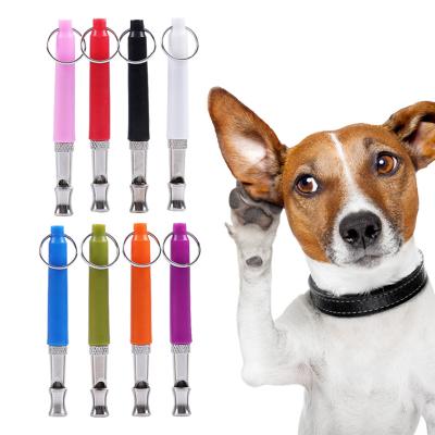 China PNB Viable Free Sample Hot Sale Pet Training Supplies Whistle Ultrasonic Dog Groove Dog Whistle for sale