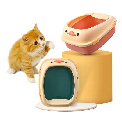 China New Design Folding PNB Viable Free Samples Large Capacity Cat Litter Box With Scoop for sale