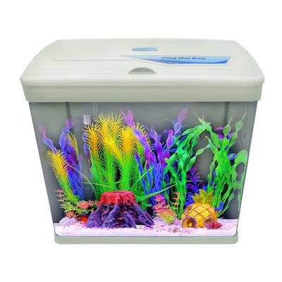 China Wholesale Fish Tank Fish Tank Aquarium LED Lamp Compressor Eco Friendly Hot Bending Aquarium Stocked for sale