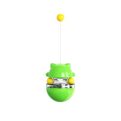 China Pet Toys Manufacturers Pet Toy Makers and Ball Design Viable Funny Adjustable Rod Rocker Design Swing Food Leak Toys for sale