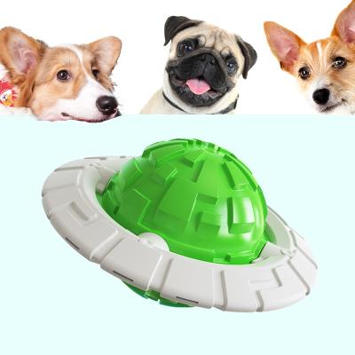 China Viable Free Samples New Design UFO Shape Voices Design Pet Toys Pet Supplies for sale