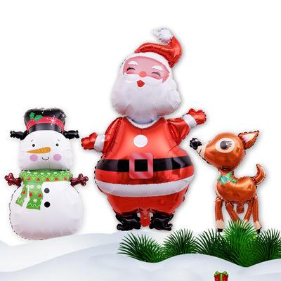 China Party Decoration Snowflake Shape Inflatable Helium Balloon For Christmas Party Decoration for sale