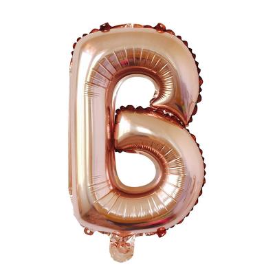 China Party Decoration 16inch 30inch 40inch Letter Just Married Team Bride Foil Balloon for Wedding Party Decorations for sale