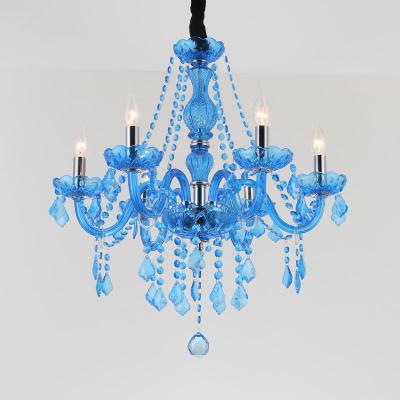 China EUROPEAN European crystal chandelier modern home living room bedroom lighting hotel banquet hall coffee shop decoration pendant lamp en venta