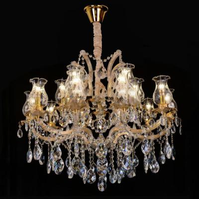 Китай Modern European Chandelier Maria Theresa Classic Style Gold Wedding Decoration Living Room Luxury Chandeliers продается