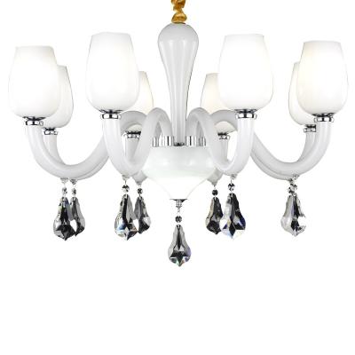 Κίνα European Simple Modern Bedroom Crystal Creative Living Room Home Decoration Wedding Church Chandelier Style Pendant Lamp προς πώληση