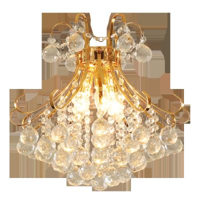 China Indoor decristal lights Crystal Pendants For Chandeliers Crystal Chandelier Living Room Lamp European luxury chandeliers gold à venda