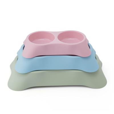 China 2022 Sustainable New PP Material Cheap Environmentally Friendly Cat And Dog Rice Bowl Pet Feeding Bowl for sale