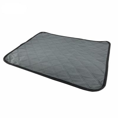 China Cotton Washable Pet Viable Changing Mat Mesh Changing Blanket Four Layer Waterproof Pet Changing Mat for sale