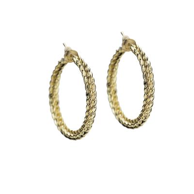 China CLASSIC wholesale copper earrings hot sale chain corn women's earrings earrings fashion jewelry for sale