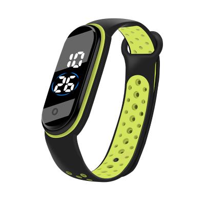 China Replacement Breathable Kids Strap Two Color Sports Strap Two Color Porous Sweat Anti Buckle Breathable Kids Smart Watch for sale