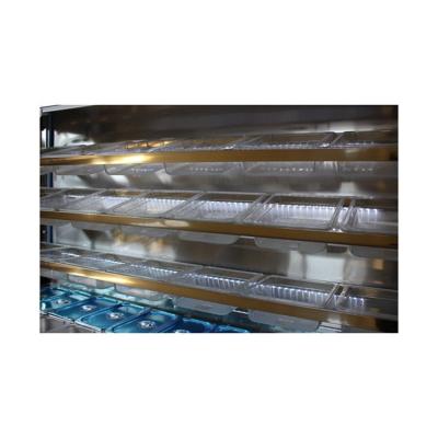 China New Sliding Glass Door Ordering Type Cabinet Supermarket Comercial Display Hot Price Freezer for sale