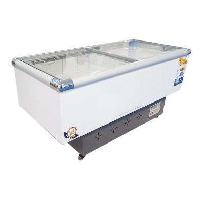 China Single-Temperature Cooler Low Temperature Supermarket Refrigerator For Fresh Food Refrigeration for sale