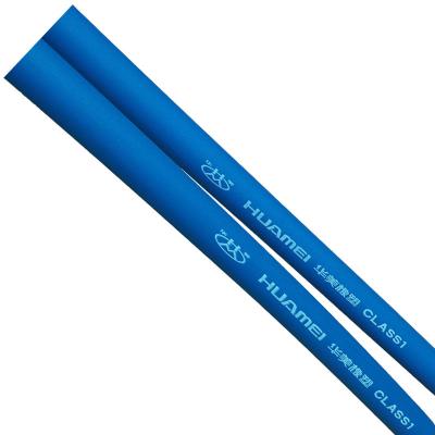 China Modern High Quality Flame Retardant Blue Rubber Foam Conditioner Flexible Insulation Heat-Insulation Soft Tube for sale