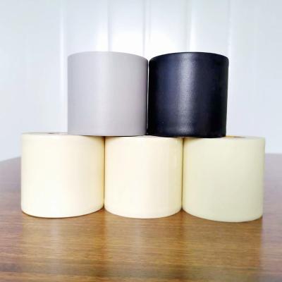 China Modern PVC Waterproof Moisture Proof Pipeline Cold Wrapping Tape With Strong Resilience For Air Conditioner HVAC Solar Power Pipeline for sale