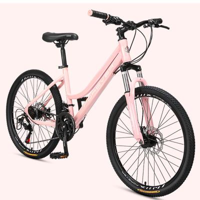 China wholesale popular 21speed 26 27.5 29 inch aluminum alloy frame disc brake mountain bike with suspension fork for sale