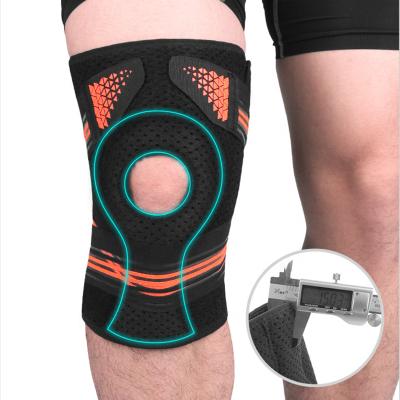 China Breathable Knee Brace Stabilizers For Meniscus Tear Knee Pain Injury Recovery Adjustable Knee Support Braces for sale