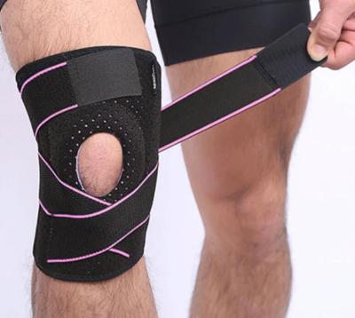 China Essential Fixed Flexible Stabilizers Patella Knee Brace Open Stabilizer, Neoprene Knee Brace, Joint Support Knee Pads for sale