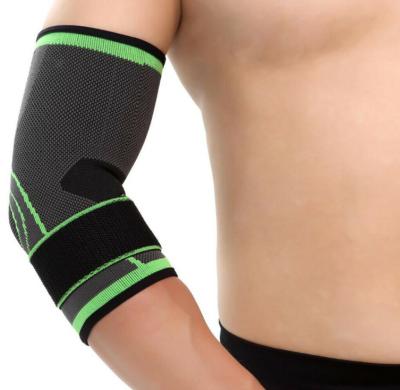 China Best Adjustable Elbow Brace Compression Support Unisex Elbow Sleeve for Tendonitis and Tennis Elbow Brace for sale