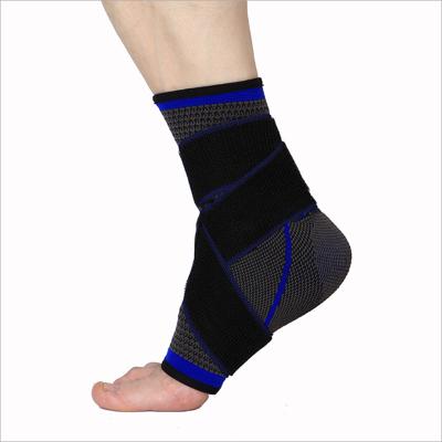 China Training Adjustable Bandage Ankle Weight Dumbbell / Ankle Brace Stabilizer Pad In Ankle Support for sale