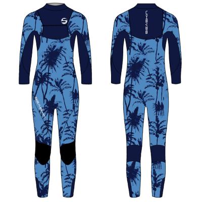 China Super Seaskin 3mm 4mm 5mm CR Anti-UV Neoprene Stretch Fabric Kids Surfing Wetsuits for sale