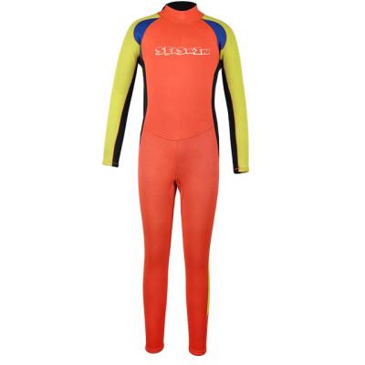 China Seaskin Neoprene Kids Wetsuit 3mm Boys Back Zipper Anti-UV Custom Wetsuits for sale