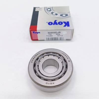 China Wheel hub bearing chrome steel wheel bearing 30303 30303DR T2FB017 koyo tapered roller bearing for sale