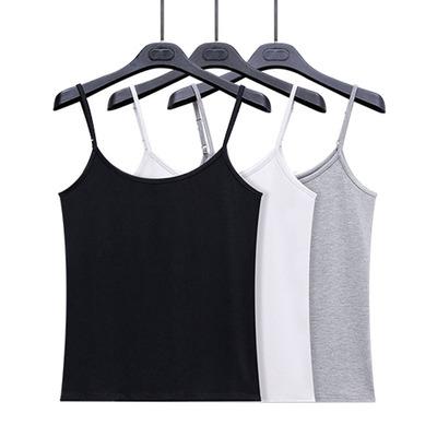 China New Products Ladies Wholesale Sports QUICK DRY Camisole Fashion Adjustable Shoulder Strap Modal Tank Tops Vest Women Short for sale