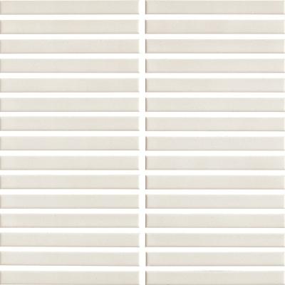 China New CLASSIC Ceramic Raw Stone Wall Panel Strip Wall Tile 296x297MM Strip Wall Tile 296x297MM Glossy Outdoor Ceramic Tile for sale