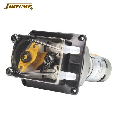 China Food and Beverage Industry JIHPUMP Bverage Coffee Machine 12V 24V Peristaltic Pump for Syrup with Stepper Motor DC Motor for sale