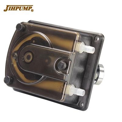 China Other Suppliers JIHPUMP 7270ml/min Large Flow High Flow Peristaltic DC Pump Big Hose Liquid Dosing Sanitary Hose Pump 6 lt/min for sale