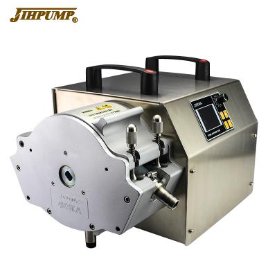 China Automotive Industry Large Pump JIHPUMP Dual Head High Pressure Industrial Peristaltic Machine Large Volume Water Liquid Dosing for sale