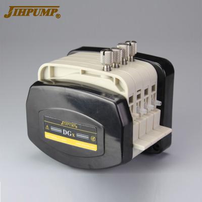 China DG X Automobile Industry JIHPUMP Small Pump Multiple Channel High Quality Micro Peristaltic Multi Heads Double Lanes 2 4 Liquid Feed Pumps for sale