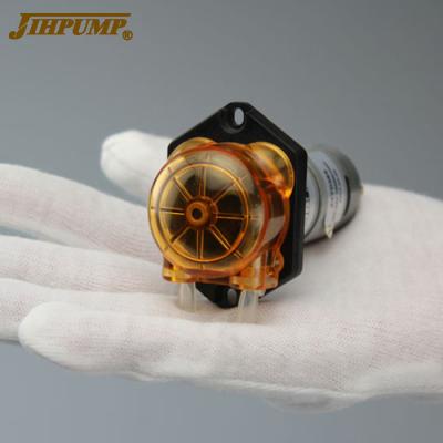 China Automotive industry JIHPUMP MN1 small mini 65ml per minute DC 12v 24V liquid dosing peristaltic pump for sale