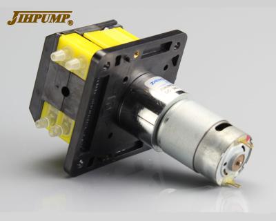 China JIHPUMP 12V 24V Mini Dosing Pump Medical Chemical Automotive Industry Peristaltic Pump with Double Pump Head for sale