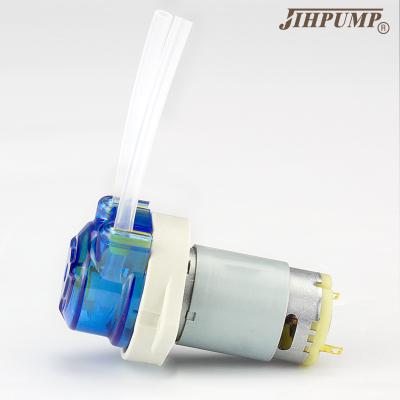 China Automotive Industry JIHPUMP 293KC Small Micro Water Pump DC 12V 24V Liquid Metering Low Cost Mini Peristaltic Pump for sale