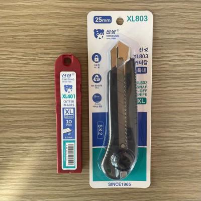 China Snap Off Utility Knife With SK2 Blade For Plasterboard for sale