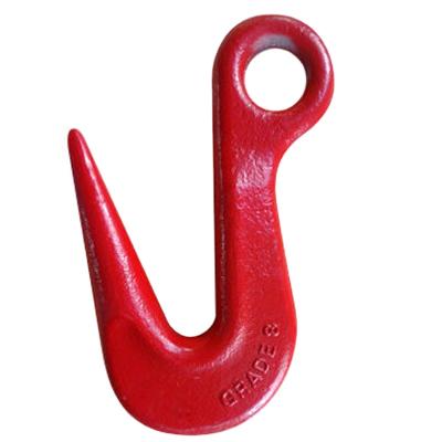 China Heavy Industry Grade 8 Big Eye Grab Hook For Lifting for sale