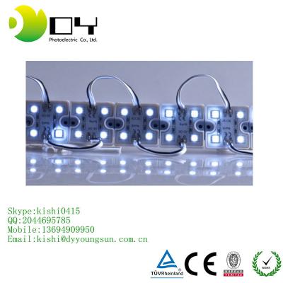 China High Brightness DC12V3chips 5050 Pure White Led Modulos from INGAN for sale