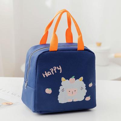 China Cute Lunch Cooler Bag Fashion Cartoon School Kids&Office Carry Waterproof Foil Thermal Insulated Lunch Cooler Bag for sale