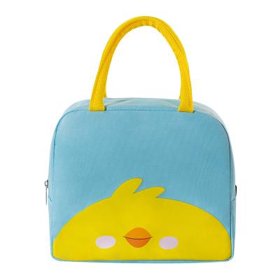 China Custom Lunch Bag Cartoon Ready To Ship Outdoor Cooler Bag Environmental Friendly Reusable Picnic Lunch Bag for sale