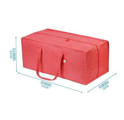 China Eco-friendly 23 Gallon 50lbs Volume HEAVY DUTY Waterproof 220 Gsm Red Reusable DURABLE Coated Polypropylene Storage Bag PP Woven With Handle for sale