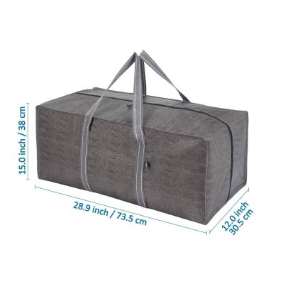 China Reusable 86 Liters 23 Gallon 50lbs DURABLE RESISTANT Waterproof 220 Gsm Volume Eco-Friendly Coated Polypropylene PP Woven Storage Bag With Handle for sale